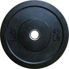 Weight Plates Lifeline Olympic Rubber Bumper Plate 45lb