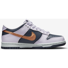 Nike Dunk Low SE GS - Thunder Blue/Barely Grape/Violet Frost/Metallic Copper