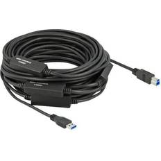 Usb kabel DeLock USB-kabel Type A Type B - 20