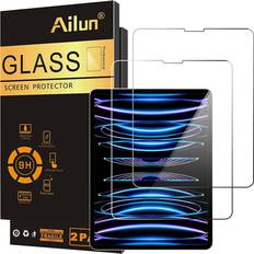 Ailun Screen Protector for iPad Air 4/5 Generation[10.9 Inch,2022 5th &2020 4th] iPad Pro 11 Inch Display[2022&2021&2020&2018 Release][2Pack]Tempered Glass [Face ID & Apple Pencil & Case Compatible]