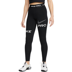 Nike Pantyhose & Stay-Ups Nike Pro Women's Mid-Rise Full-Length Graphic Training Leggings