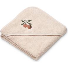 Liewood Batu Hooded Baby Towel Peach/Sea Shell