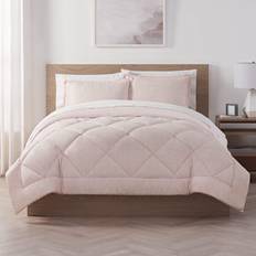 Serta Supersoft Bed in a Bag Bedspread Pink (274.3x259.1)