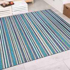 Carpets & Rugs Couristan Cape Brockton 5'3 X 7'6 Turquoise, Blue