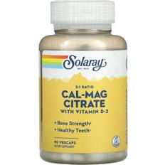 Solaray Vitamins & Supplements Solaray Cal-Mag Citrate with Vitamin D-2 90