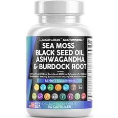 Vitamins & Minerals Clean Nutraceuticals Sea Moss MultiMineral 60 pcs