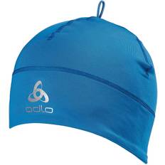Blau - Damen Kopfbedeckungen Odlo The Polyknit Warm Eco Hat