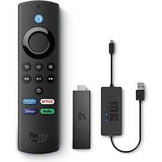 Media Players Amazon Fire TV Stick Lite Essentials Bundle with USB Power Cable