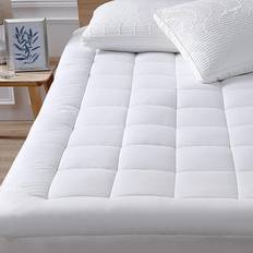 Top with Down Alternative Mattress Cover White, Gray