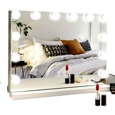 Led vanity hollywood mirror Cosmetics M Mivonda Lighted Makeup Vanity Hollywood Mirror