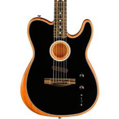Fender Black Electric Guitars Fender 6 String Acoustic-Electric Guitar, Right (0972013206)