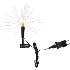 Silbrig Weihnachtsbaumbeleuchtung Star Trading Tree Top Star Firework Weihnachtsbaumbeleuchtung 120 Lampen