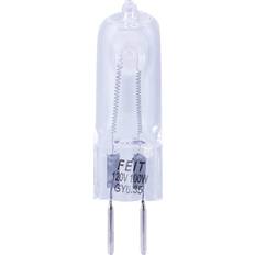 Capsule Halogen Lamps Feit Electric BPQ100T4/JCD/RP Halogen Lamps 100W GY6.35