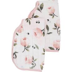 Little Unicorn Baby care Little Unicorn Cotton Muslin Burp Cloth (2 Pack) in Watercolor Roses