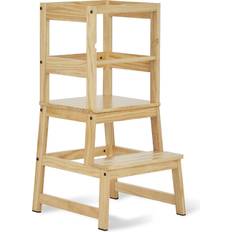 Dream On Me Baby Chairs Dream On Me 2-in-1 Funtastic Tower and Step Stool, Natural