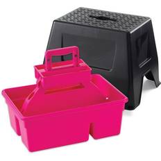 Stools Duratote Step Stool with Grooming Box Pink