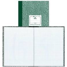 Avery Composition Lab Notebook, Quadrille Rule, Green
