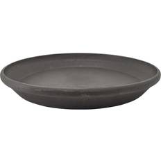 Plant Saucers Arcadia Garden Products Single Slip 14 Dark Charcoal PSW Saucer