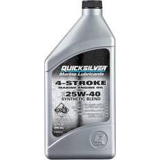 Quicksilver Car Fluids & Chemicals Quicksilver SAE 25W-40 Synthetic Blend 4-Stroke Marine