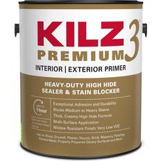 White Paint KILZ 3 Premium Primer, Interior/Exterior, 1 White
