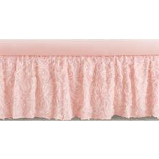 Sweet Jojo Designs Pink Floral Rose Girl Baby Nursery Crib Bed Skirt