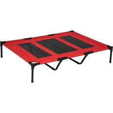 Pawhut Dog Beds, Dog Blankets & Cooling Mats - Dogs Pets Pawhut Metal Frame Elevated Folding Pet Bed Dog Cot Camping