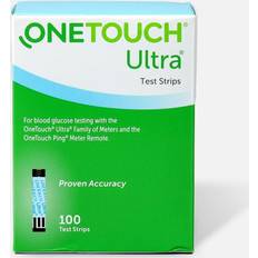 Test Strips For Glucometer OneTouch Ultra Blue Test Strips 100.0 ea