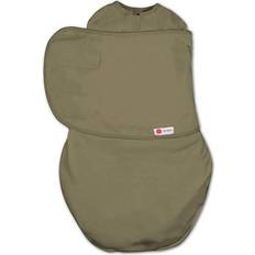 Embe Size 3-6M Classic Transitional Cotton Swaddleout In Olive Olive 3-6 Months