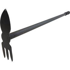 Hoes DeWit Long Handle Comby 3-Tine Cultivator/Heart Shaped