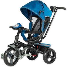 Evezo Maks 4-In-1 Stroller Trike In Blue Blue