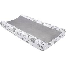 Lambs & Ivy Accessories Lambs & Ivy Star Wars Millennium Falcon White/Gray Soft Changing Pad Cover