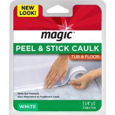 Magic 1-1/4 5 Tub Floor, Peel and Stick Caulk Strip