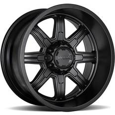 20" - Black Car Rims Ultra Menace Satin Black 20x10 5x127/5x139.7 ET25 CB87