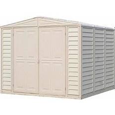 Duramax Sheds Duramax Vinyl Shed 00384, 7'10"W X 7'10"D X Includes Foundation (Building Area )