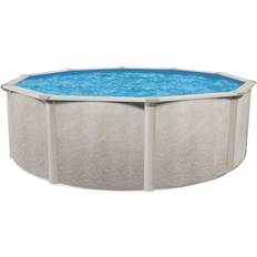 Musical Accessories Aquarian 21-ft x 52-in Round Above-Ground Pool 74472