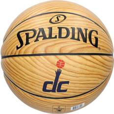 Spalding Basketballs Spalding Washington Wizards Full-Size Wood Emblem Basketball