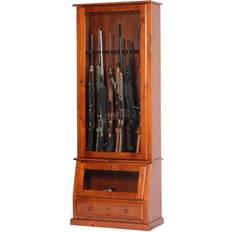 American Furniture Classics 12-Gun Slanted Base Storage Cabinet 29x75.5"