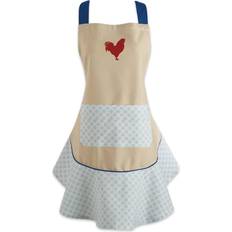 Aprons Design Imports DII Rise Shine Apron Red
