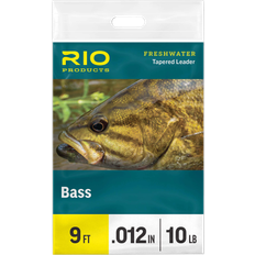 RIO Bass Tapered Leader 3-Pack 10 lb
