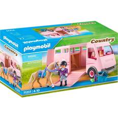 Playmobil Bauernhöfe Spielzeuge Playmobil Country Horse Transporter with Trainer 71237