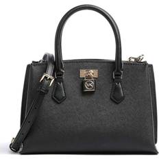 Michael Kors Ruby Small Saffiano Leather Satchel Bag - Black