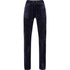 Juicy Couture Dame Bukser Juicy Couture Classic Velour Del Ray Pant - Night Sky