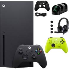 Xbox series x console Game Consoles Microsoft Xbox Series X 1TB Console with Extra Green Controller Accessories Kit