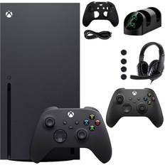 Xbox series x console Game Consoles Microsoft Xbox Series X 1TB Console with Extra Black Controller Accessories Kit