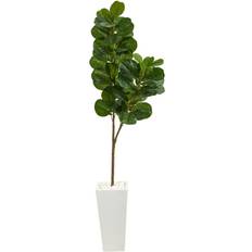 Figurines Nearly Natural 6Ft Fiddle Leaf Tree
