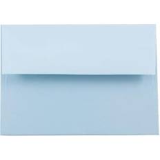 Jam Paper A7 Invitation Envelopes, 5.25 x 7.25, Baby Blue, 50/Pack 155628I