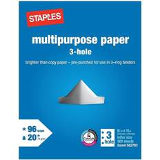 Staples Desktop Stationery Staples Multipurpose Paper 20 lbs. 96 Brightness 500/RM 05031
