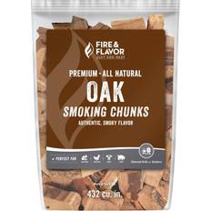 Smoke Dust & Pellets Fire & Flavor FFW206 Premium All Natural Smoking Wood Chunks 4