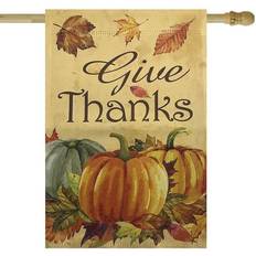 Flags & Accessories Northlight 40" Give Thanks Autumn Harvest Garden Flag