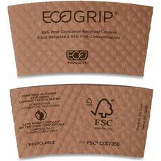 PRODUCTS Pack of 1300 EcoGrip Hot Cup Sleeves Renewable & Compostable